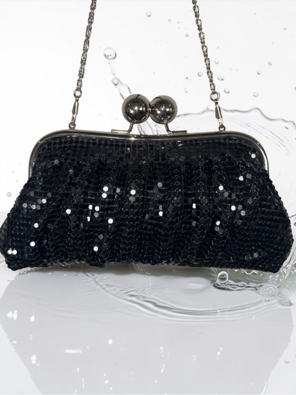 Laila Rowe, evening clutch bag. Vintage